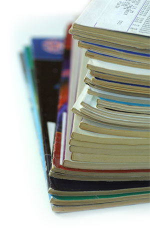 Stack of papers